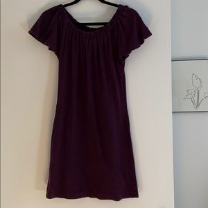 Purple Banana Republic T-Shirt Dress